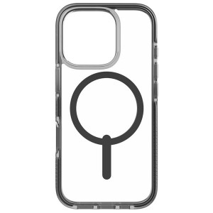 Zagg Santa Cruz Snap Clear/Black Case for iPhone 16 Pro