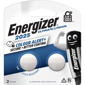 ENER U/LITH CR2025 CARD 2 3in1
