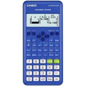 Casio FX-82ZA Plus II Scientific Calculator Blue