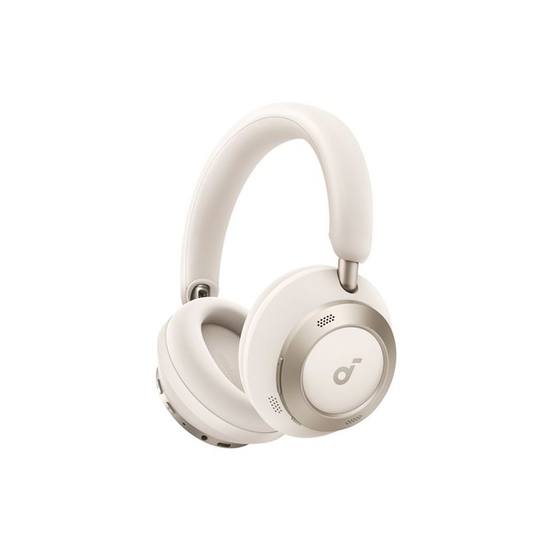 【未開封品】Soundcore Space Oneホワイト Soundcore Space One Pro Headphones Cream White - GeeWiz
