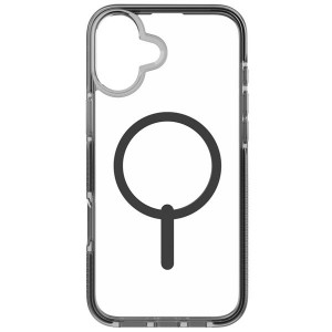 Zagg Santa Cruz Snap Clear/Black Case for iPhone 16 Plus