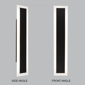 L548 Black LED Wall Bracket.