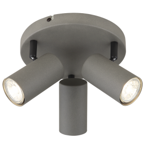 S419/3 Metal Spotlight Sandy Grey