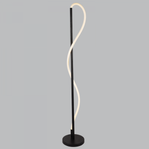 LED -Metal and Acrylic Floor Lamp/Standing Lamp 428 Black