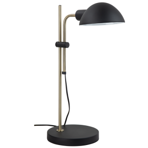 TL848 Black Metal Table Lamp with Adjustable Arm
