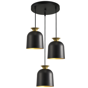 Iron Pendant PEN962/3 Black