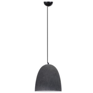 Metal Pendant with Ceramic Shade |PEN932 BLACK