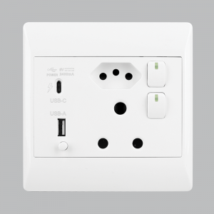 16 Amp Plug + Za Plug + Type A + Type C