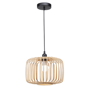Metal and Bamboo Pendant|PEN862 BAMBOO