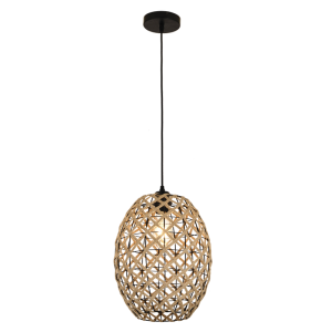Metal and Rope Pendant |PEN858 ROPE