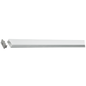 ALU PROF. Recess- 2xEnds- 1xCover- 4xClips- IP20