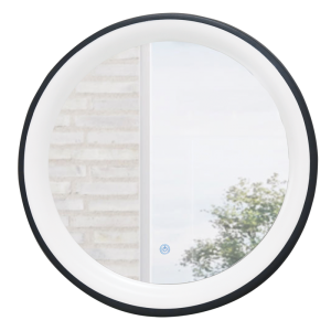 Brightstar ML064 BLACK 36W LED Metal and Plastic Mirror Light with On / Off Switch IP44 Dimmable