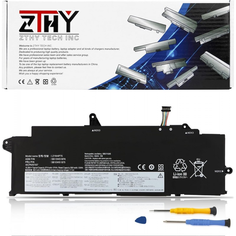 L21B4P71 Laptop Battery Replacement for Lenovo ThinkPad T14s Gen 3