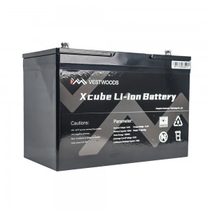 Vestwoods 100Ah 12.8V 12V Lithium-ion (LiFePO4) Battery - FIRST LIFE / 1.280kWh with BLUETOOTH / 6 Months  Warranty - Used - 2917 Usable Cycles Remaining