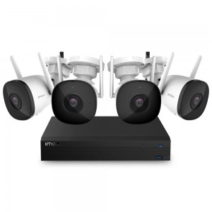 Imou Kit NVR 4-Channel 1TB HDD 4 x CC cameras