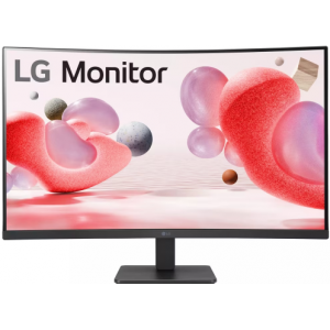 LG FHD Curved LED Desktop Monitor