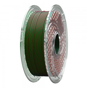 SA Filament PLA+ Silk Dual Filament Crimson Emerald – Chrome Green &amp; Merlot
