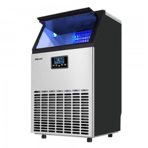 55KG Commercial Ice Machine (Plumbed-In) - high ice production capacity of 55kg per 24 hours (Ice Maker) - Used - The Protective Wrap Is Scratched - Good Condition