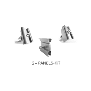 Schletter Pro KlipLok roof 2 panels landscape rail-less mounting Kit