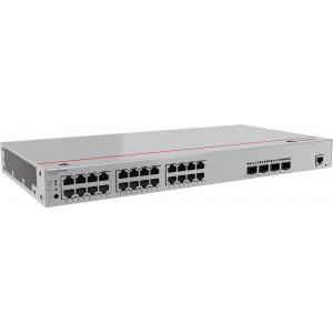 Huawei Layer 2+ Managed Switch- 24 x 10/100/1000BASE-T ports- 4 x GE SFP ports- POE+(370W)