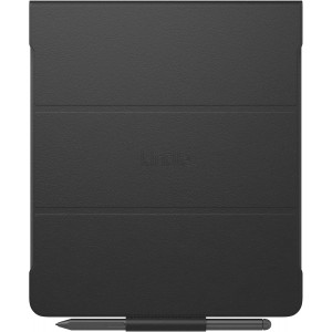 Amazon Kindle Scribe Leather Folio Cover with Magnetic Attach - Black