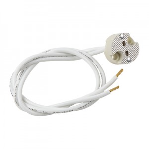 Lampholder Ceramic MR16 300MM Lead 12V