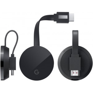 Google Chromecast Ultra HDR and 4K Ultra HD Video Wireless