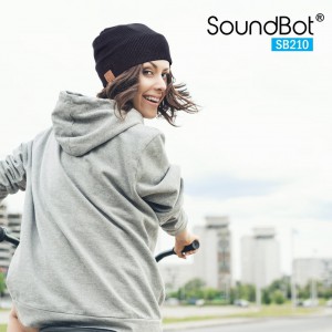SOUNDBOT® SB210 Bluetooth Wireless Musical Headset Beanie