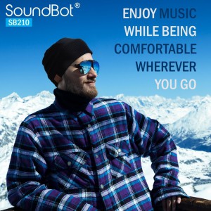 SOUNDBOT® SB210 Bluetooth Wireless Musical Headset Beanie
