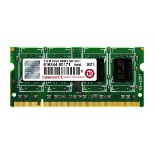 Transcend 512MB DDR2-667 PC2-5400 64Mx8/CL5 Desktop Memory