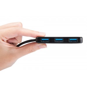 Transcend Information Super Speed USB 3.0 4-Port Hub (TS-HUB2K)