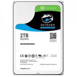 Seagate ST2000VX008 SkyHawk 2TB SATA Surveillance Hard Drive (HDD) w/ 7200RPM 6Gb/s 64MB Cache