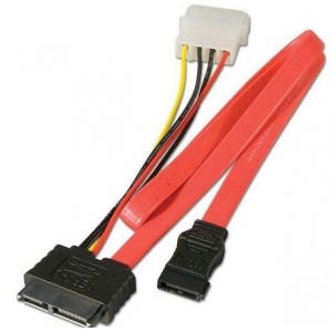 Lindy Internal Slim SATA Cable - 0.5M