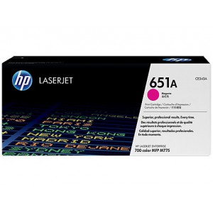 HP No 651A Magenta LaserJet Toner Cartridge