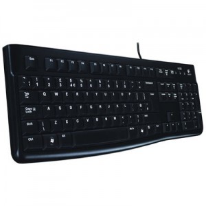LOGITECH K120 CORDED KEYBOARD - USB - BUSINESS