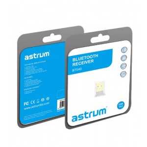 Astrum BLUETOOTH RECIEVER V4.0 2CH BLACK
