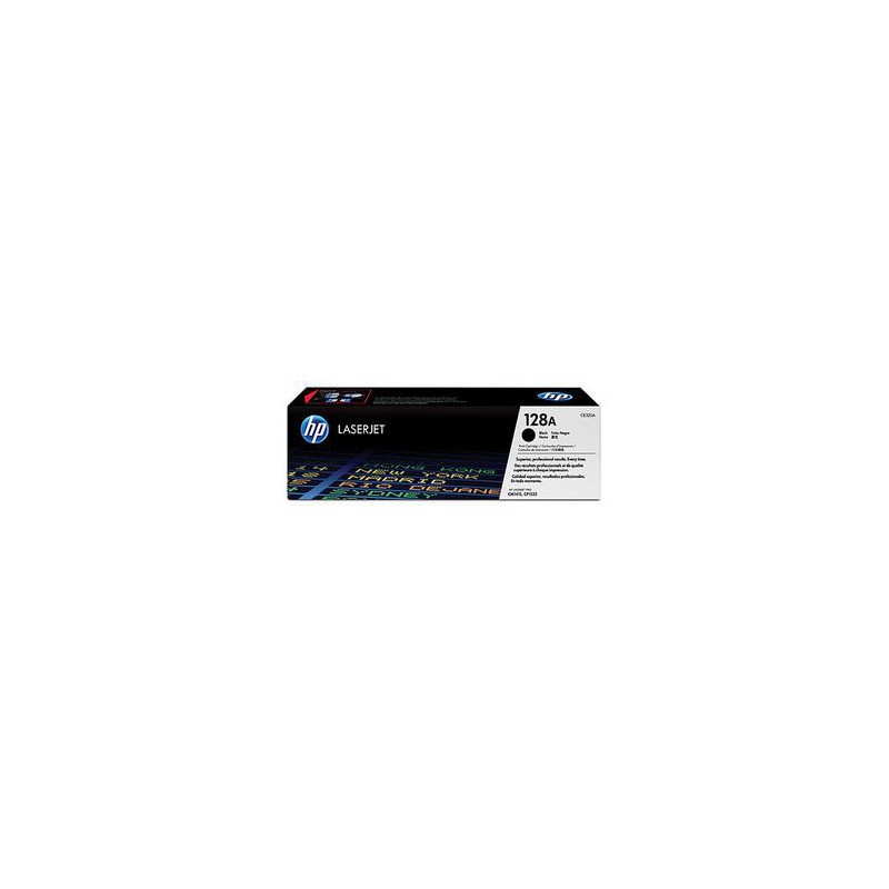 HP 128A BLACK CARTRIDGE FOR CP1525/CM1415,PAGE YIELD 1300