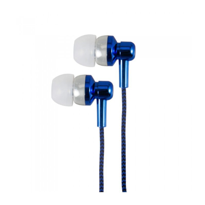 EB250 EARPHONE WIRE MIC 3.5MM BLUE