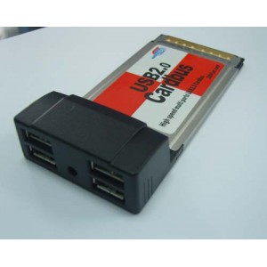 PCMCIA: 4 Port USB Card