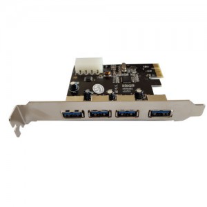 USB 3.0 4x Ports PCI-e Card