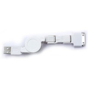 3 in 1 Retractable Cable set for Phones