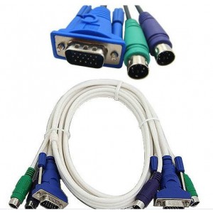 KVM PS2 Switch Cable 1.3m