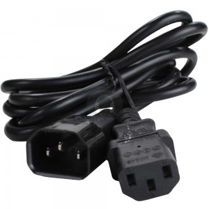 IEC Male to IEC Female Power Cable 1.8m Long