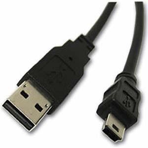  CAB026 USB A Male to Mini Male USB Cable 1.2m Long