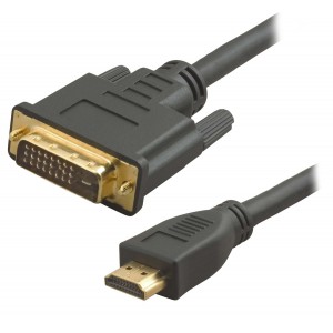 DVI-D to HDMI Cable 3.0m Long