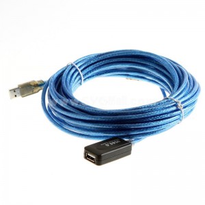 USB 2.0 Extension Cable Male to Female 10m Long With Booster