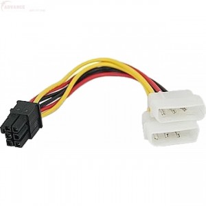 MOCAB2 Molex to 6 Pin Power Converter for Graphics Card