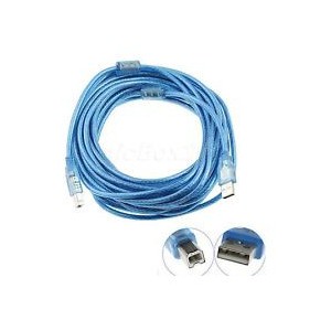 USB A to USB B Device Cable 10 m Long
