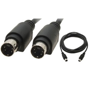 S-Video Male to S-Video Male Cable 1.8m