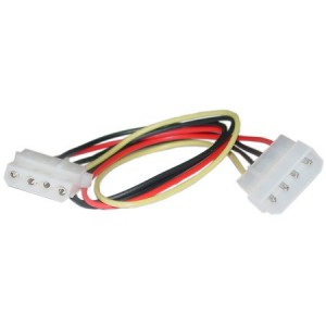 4 Pin Molex Male to Molex Female Cable